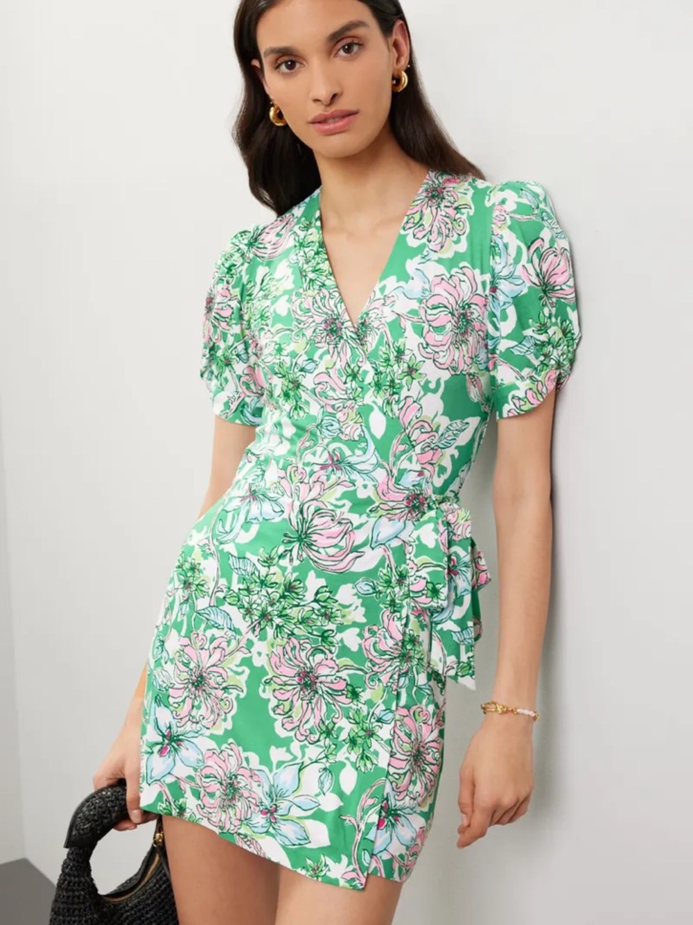 Lilly Pulitzer Saillynn romper wrap dress size small